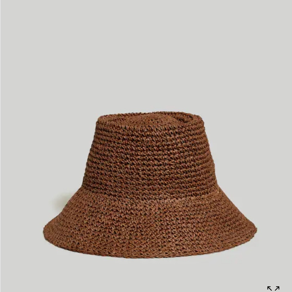 Madewell Chocolate Woven Hat